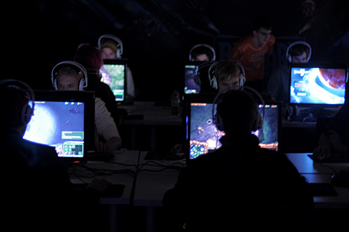 Dreamhack StarCraft 2 e-sportsturnering. Foto: Daniel Roos, Studio Motljus. www.motljus.nu